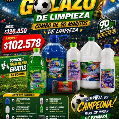 KIT GOLAZO DE LIMPIEZA